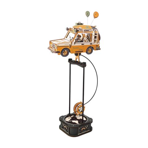 RoboTime Mechanisches 3D-Puzzle Road Tripper mit Pendel
